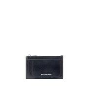 Portofel Balenciaga negru din piele