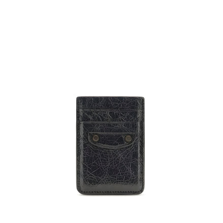 Balenciaga Black Leather Wallet