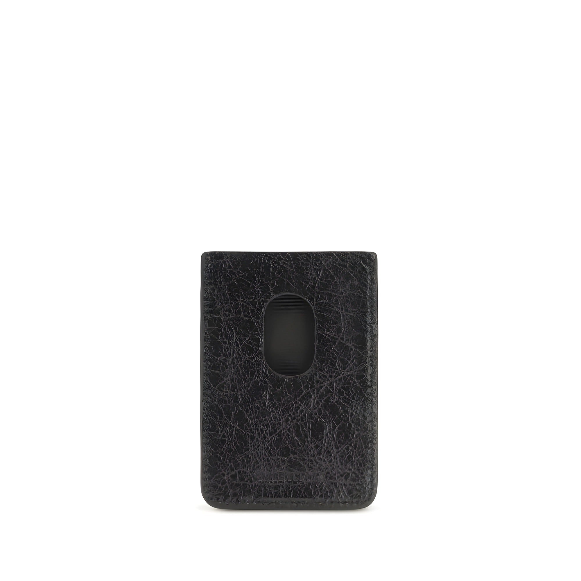 Balenciaga Black Leather Wallet