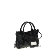 Balenciaga Black Leather Shoulder Bag
