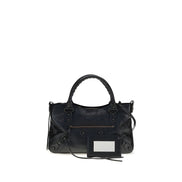 Balenciaga Black Leather Shoulder Bag