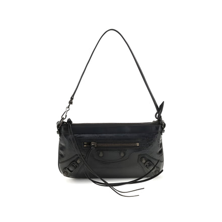 Geantă de umăr Balenciaga din piele neagră
