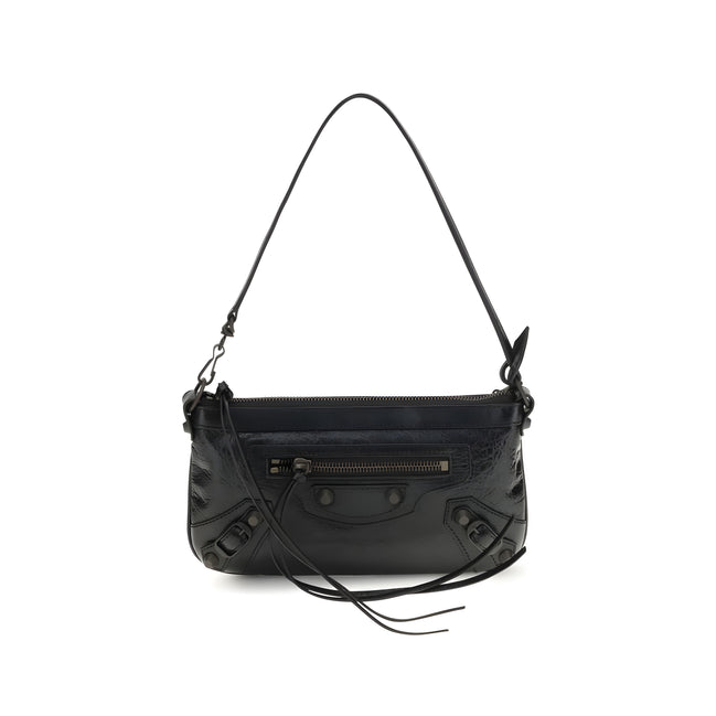 Geantă de umăr Balenciaga din piele neagră