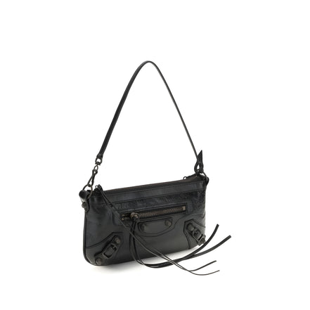 Geantă de umăr Balenciaga din piele neagră