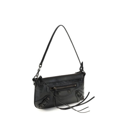 Geantă de umăr Balenciaga din piele neagră