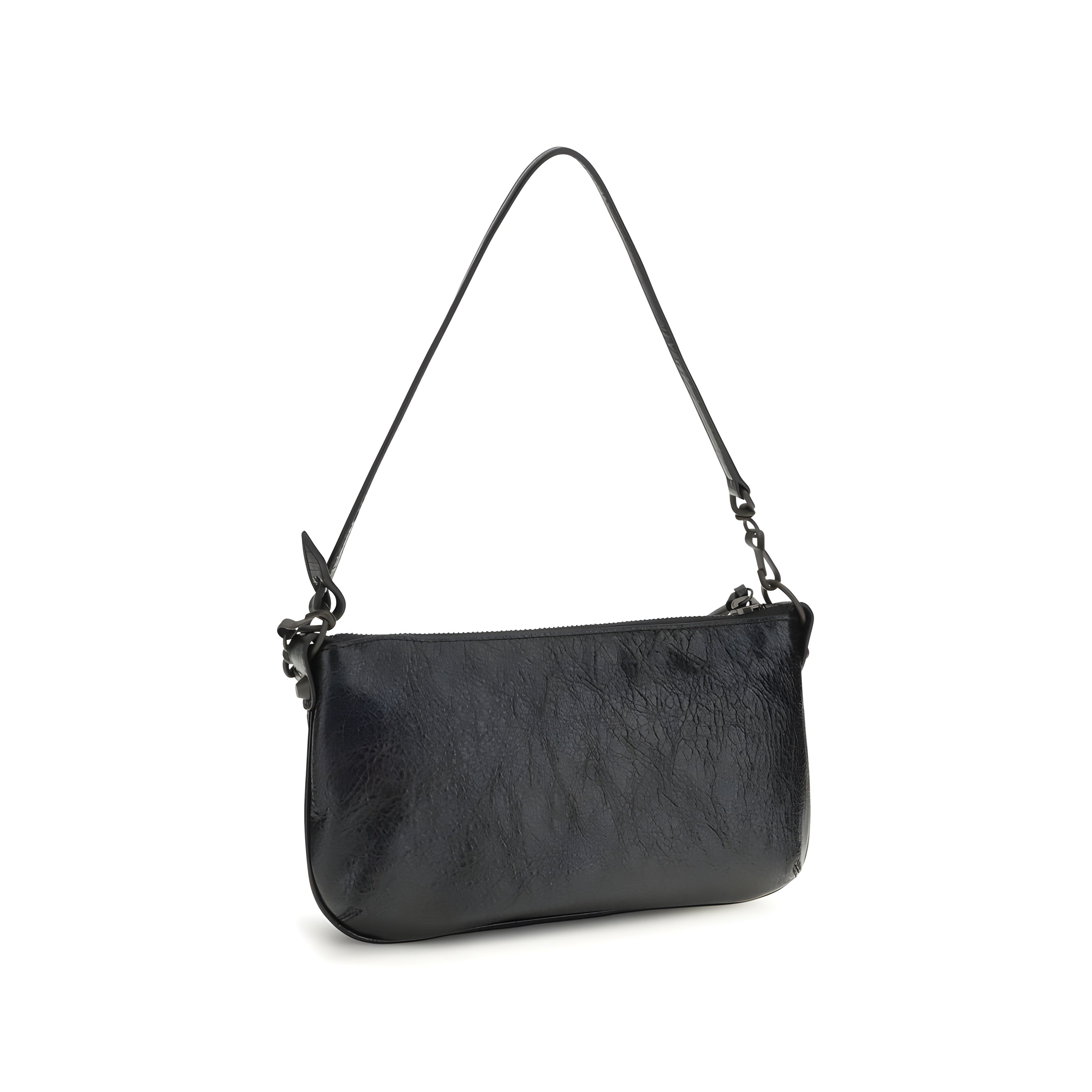 Geantă de umăr Balenciaga din piele neagră