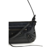 Geantă de umăr Balenciaga din piele neagră