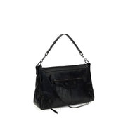 Balenciaga Black Lambskin Shoulder Bag