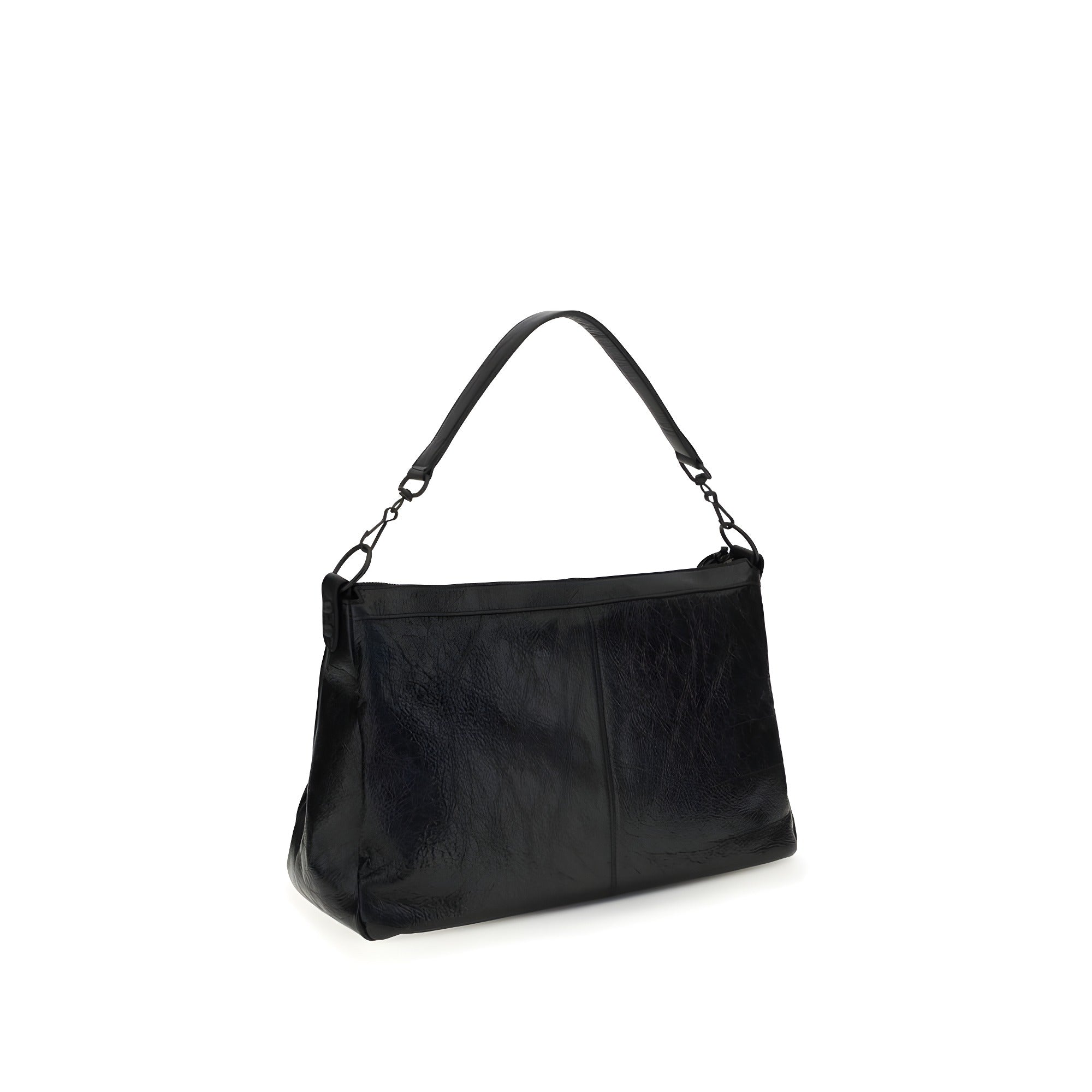 Balenciaga Black Lambskin Shoulder Bag