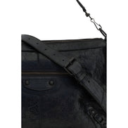 Balenciaga Black Lambskin Shoulder Bag