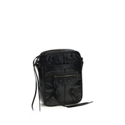 Balenciaga Black Leather Shoulder Bag