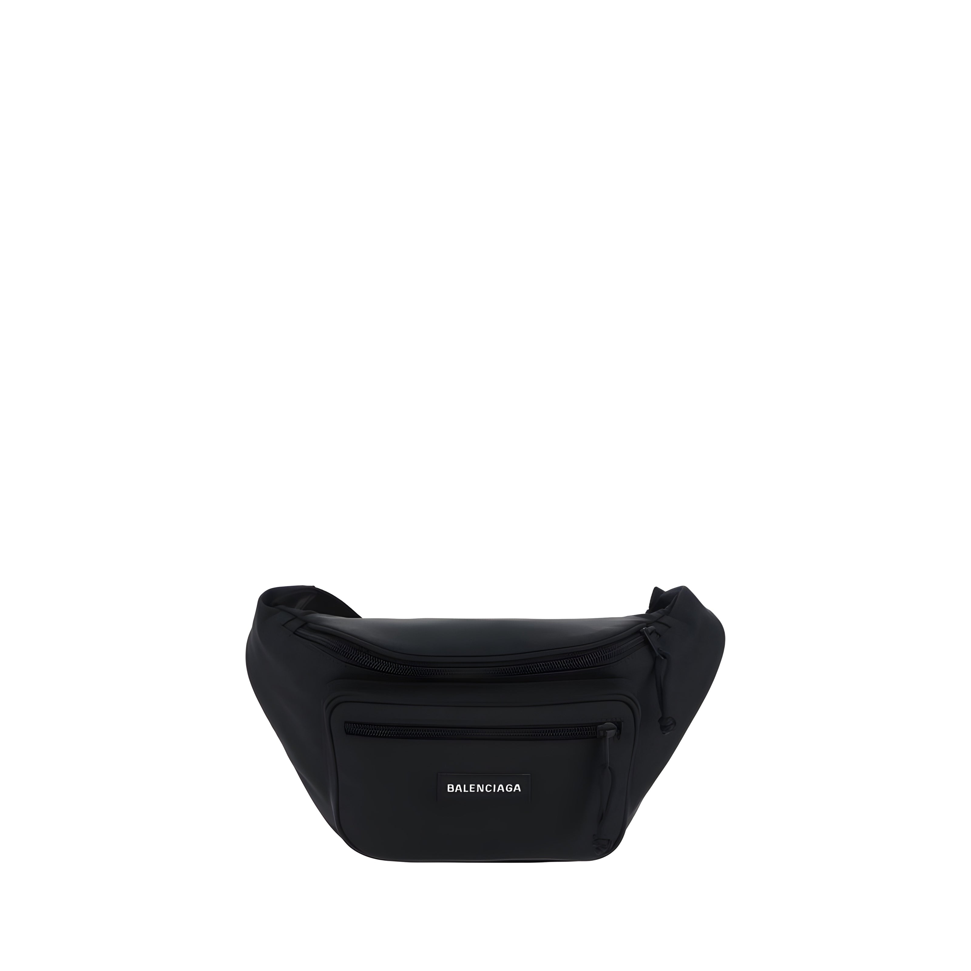 Geantă plic neagră Balenciaga