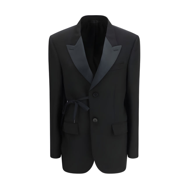 Balenciaga Black Wool Coat