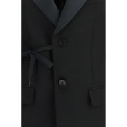 Balenciaga Black Wool Coat