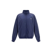 Balenciaga Blue Cotton Shell Jacket