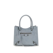 Balenciaga Blue Lambskin Shoulder Bag