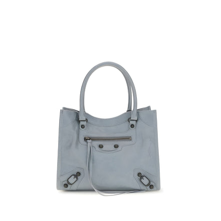 Balenciaga Blue Lambskin Shoulder Bag