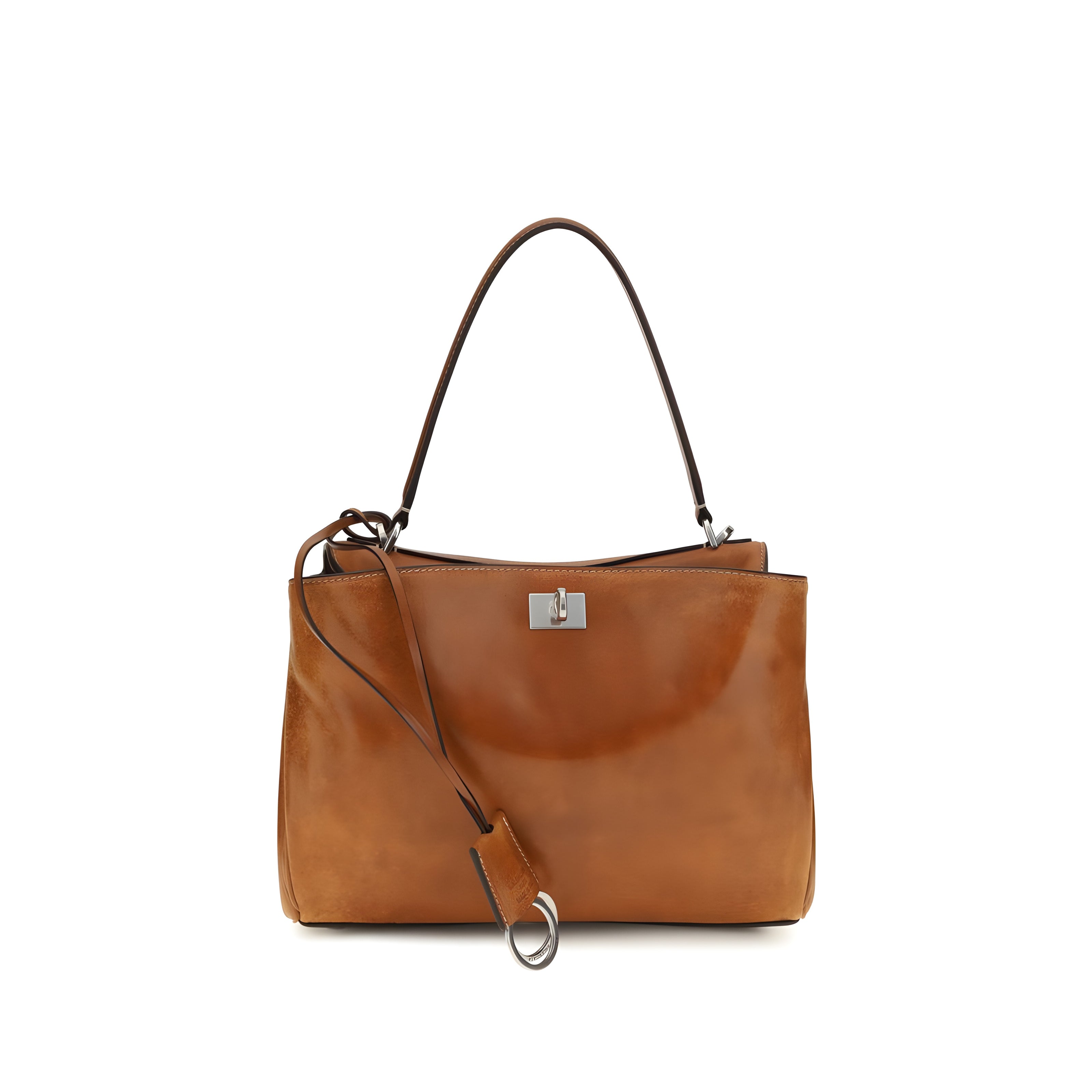 Balenciaga Brown Leather Handbag