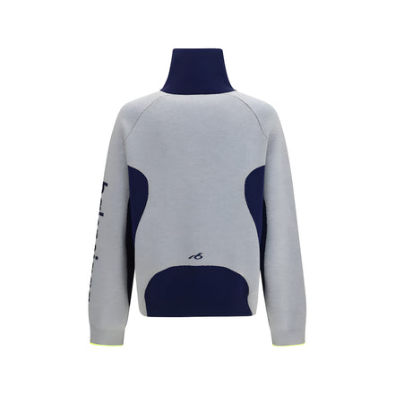 Hanorac Balenciaga gri din bumbac
