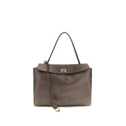 Geantă de umăr Balenciaga din piele gri