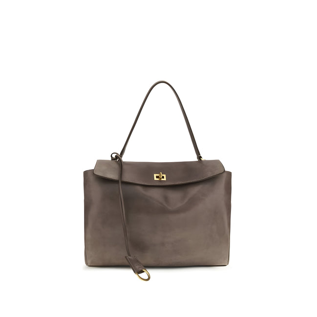 Geantă de umăr Balenciaga din piele gri