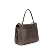 Geantă de umăr Balenciaga din piele gri