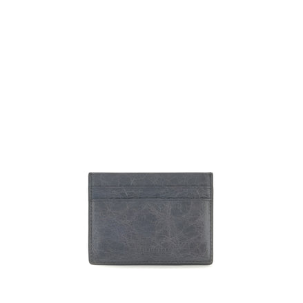 Balenciaga Gray Leather Wallet