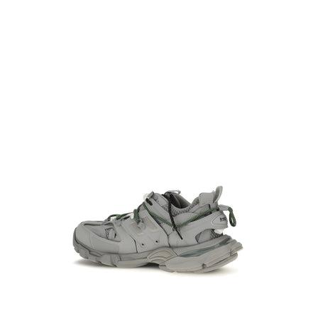 Balenciaga Gray Polyethylene Athletic Sneakers
