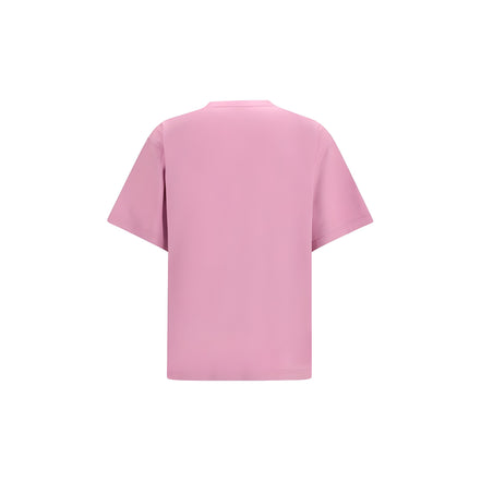 Tricou Balenciaga mov din bumbac