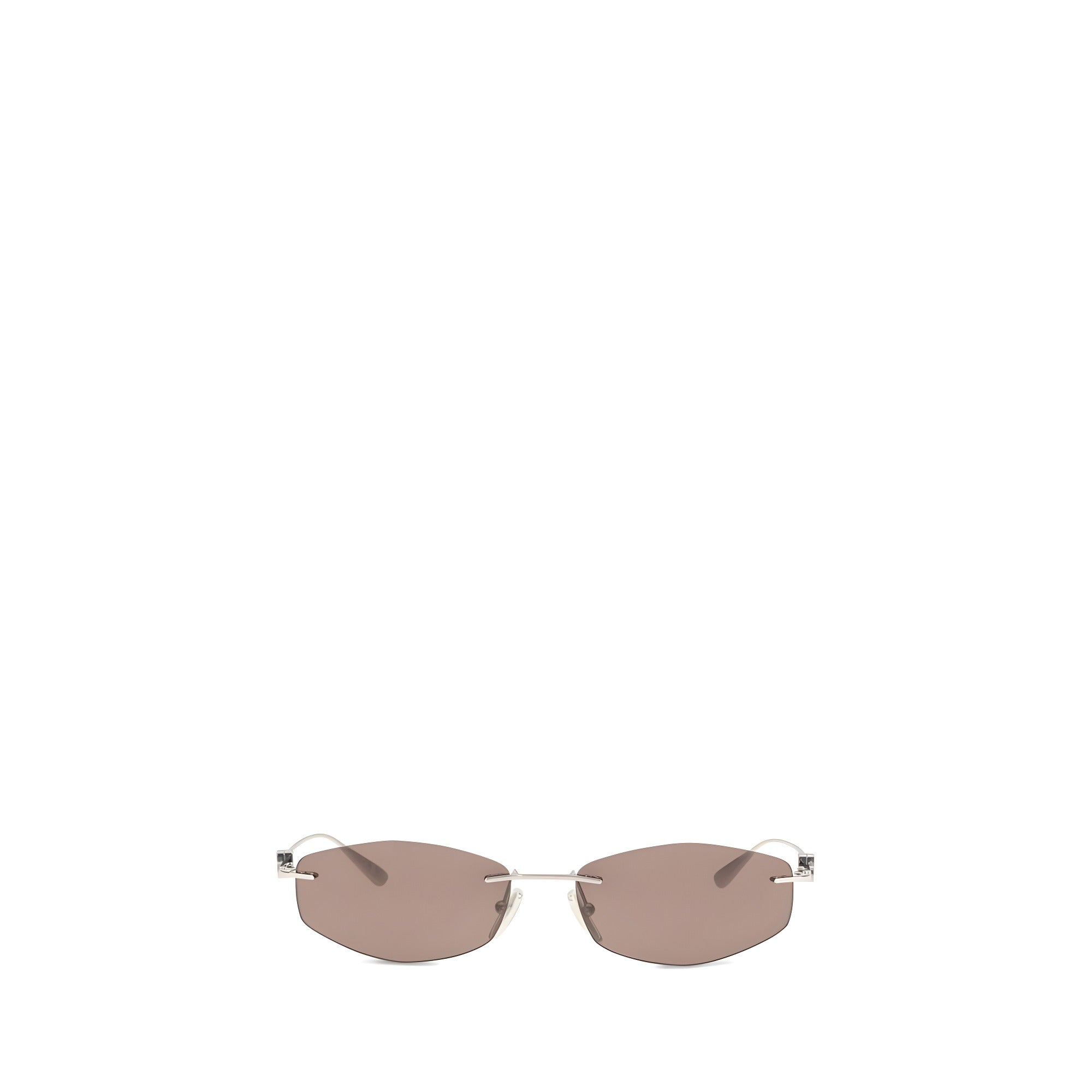 Balenciaga Silver Sunglasses