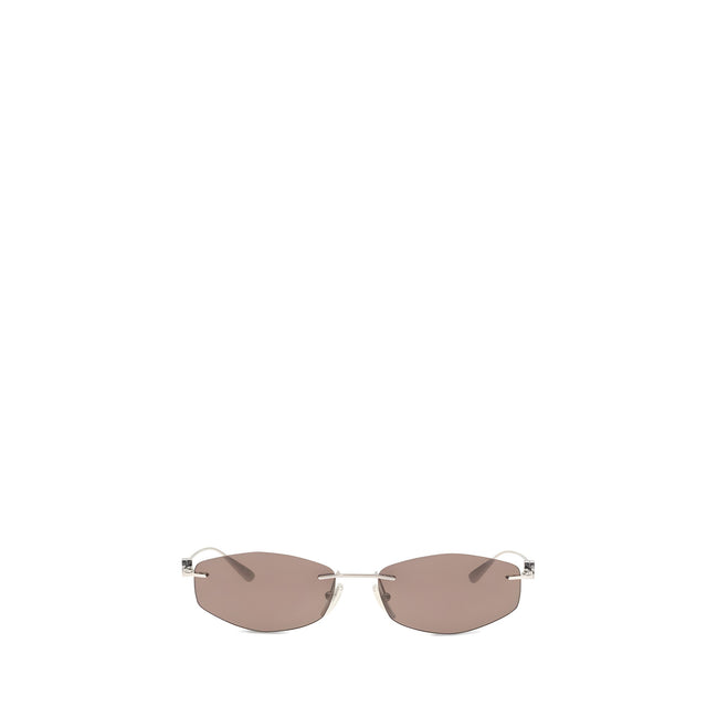 Balenciaga Silver Sunglasses