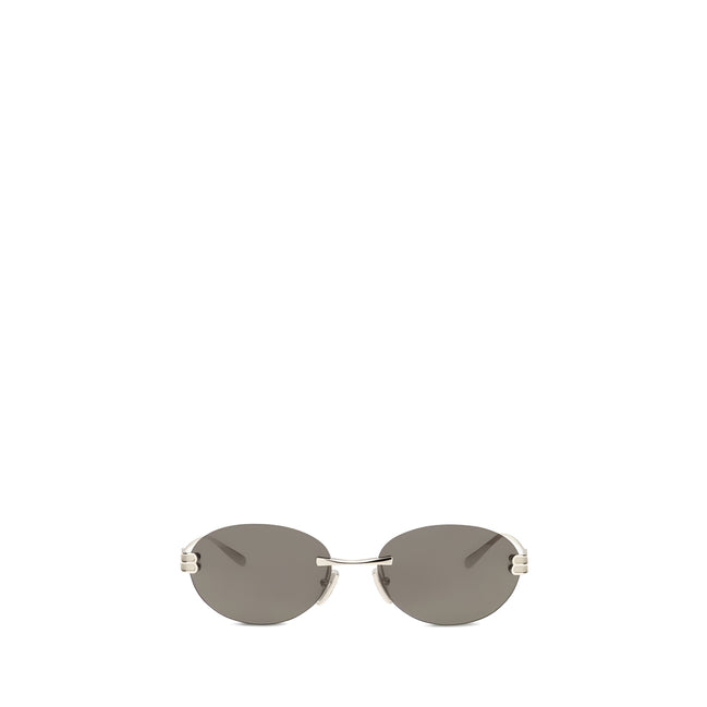 Ochelari de soare argintii Balenciaga