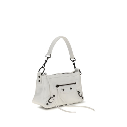 Geantă Balenciaga albă din piele de miel