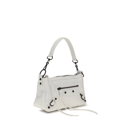 Geantă Balenciaga albă din piele de miel
