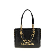 Geantă de umăr Balmain neagră Cabas 1945