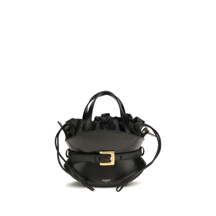 Geantă de umăr Balmain Black Shuffle Mini