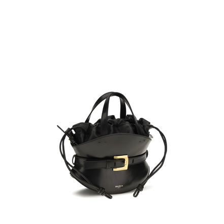 Geantă de umăr Balmain Black Shuffle Mini