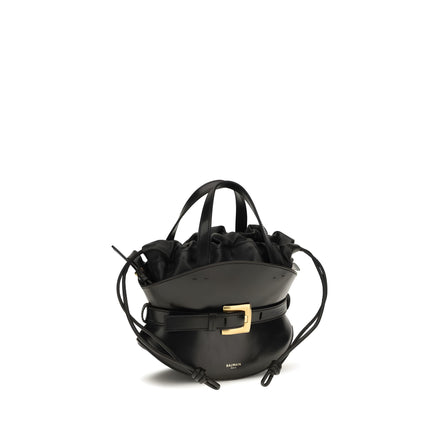 Geantă de umăr Balmain Black Shuffle Mini