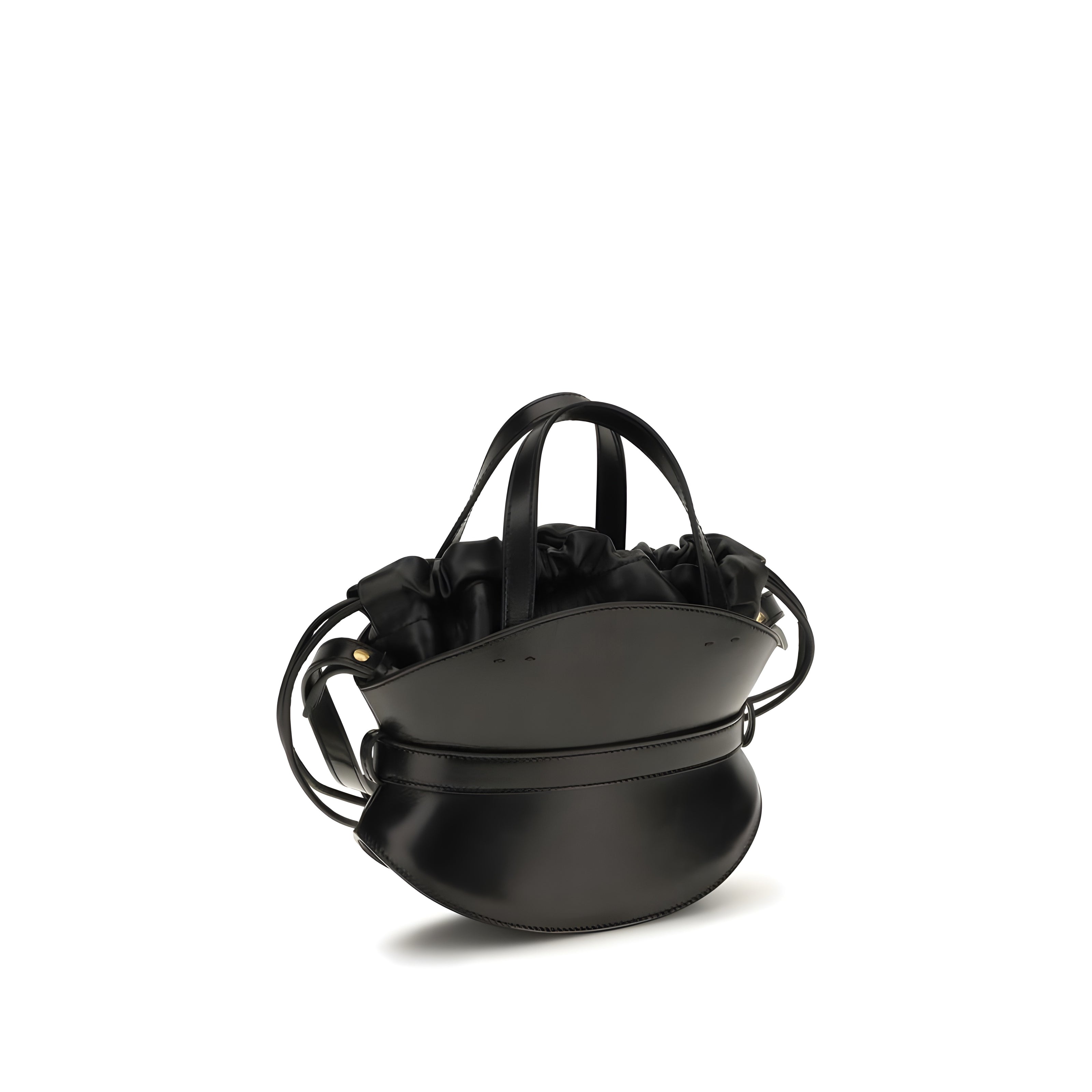 Geantă de umăr Balmain Black Shuffle Mini