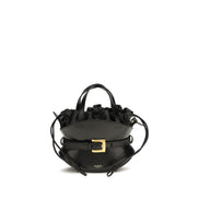 Geantă de umăr Balmain Black Shuffle Mini