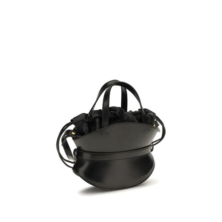 Geantă de umăr Balmain Black Shuffle Mini