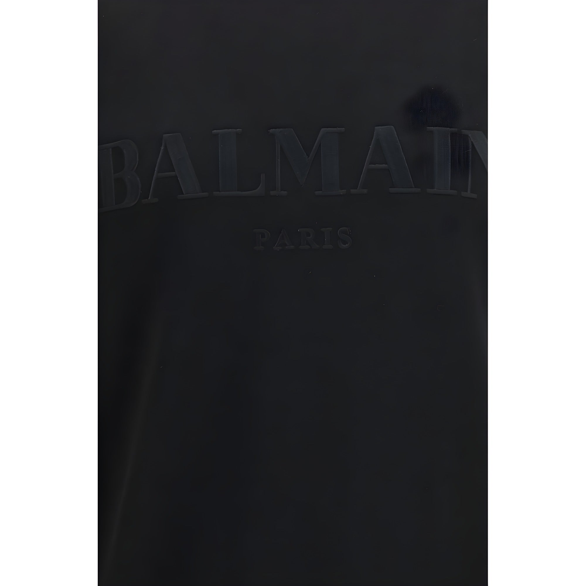 Bluză de molton Balmain din bumbac negru