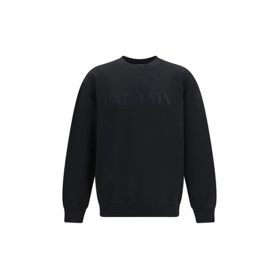 Bluză Balmain neagră din bumbac