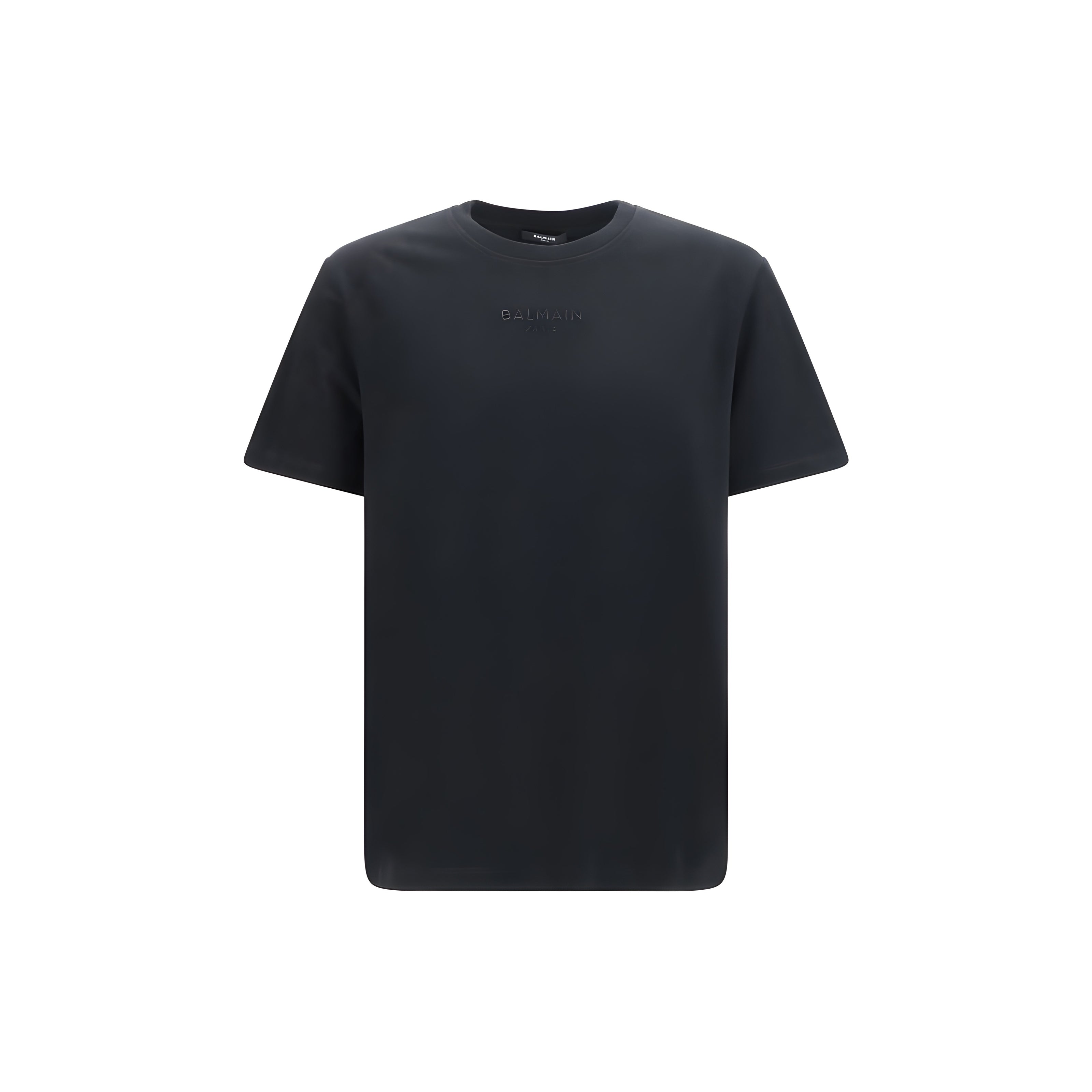 Tricou Balmain negru din bumbac