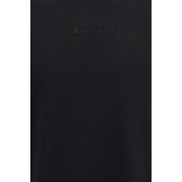 Balmain Black Cotton T-Shirt