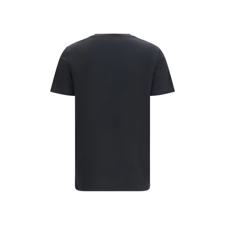 Balmain Black Cotton T-Shirt