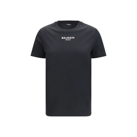 Tricou Balmain negru din bumbac