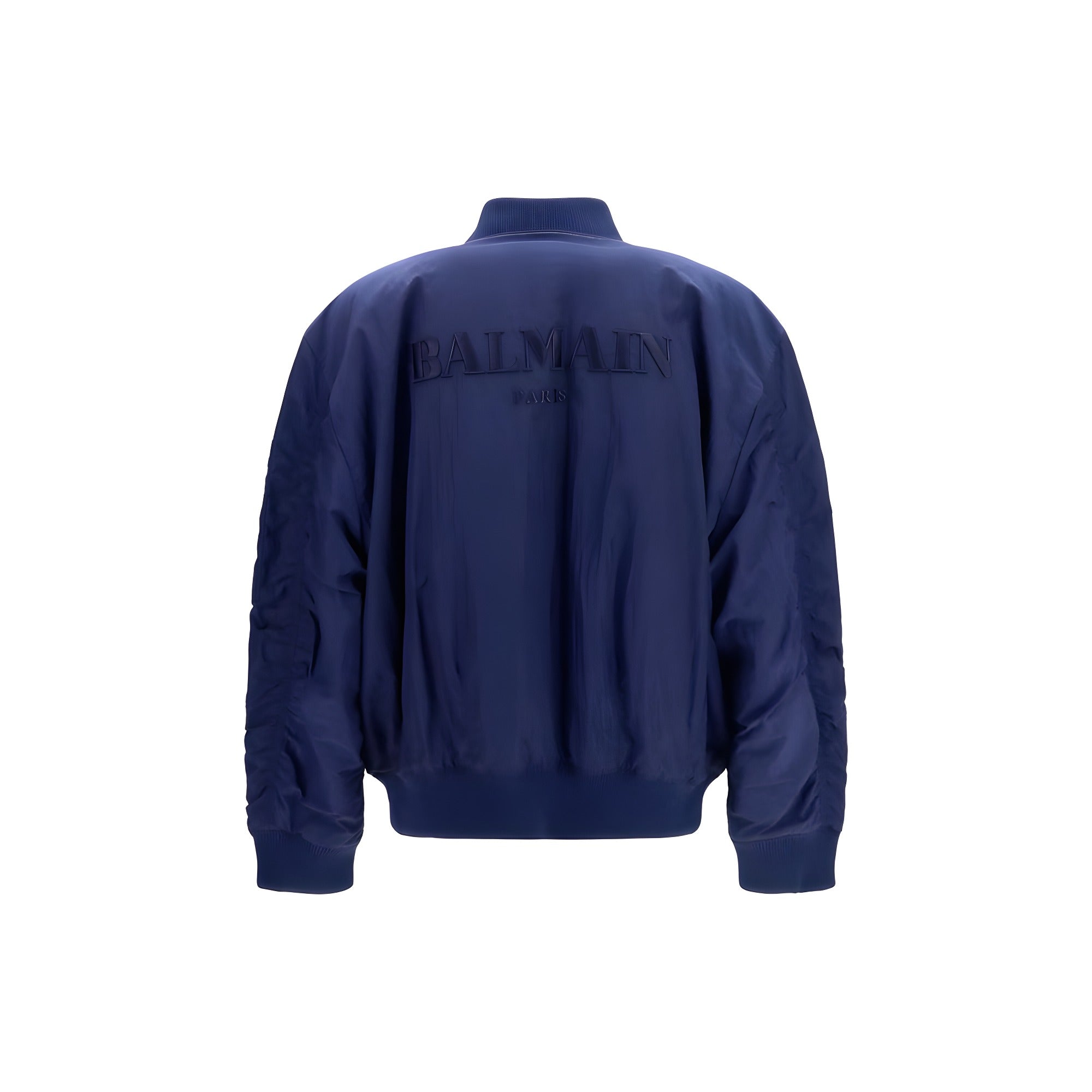 Balmain Blue Bomber Jacket