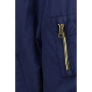Balmain Blue Bomber Jacket