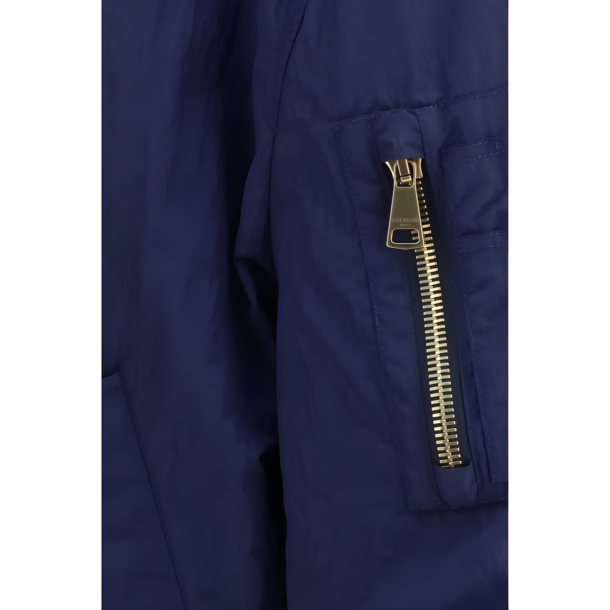 Balmain Blue Bomber Jacket